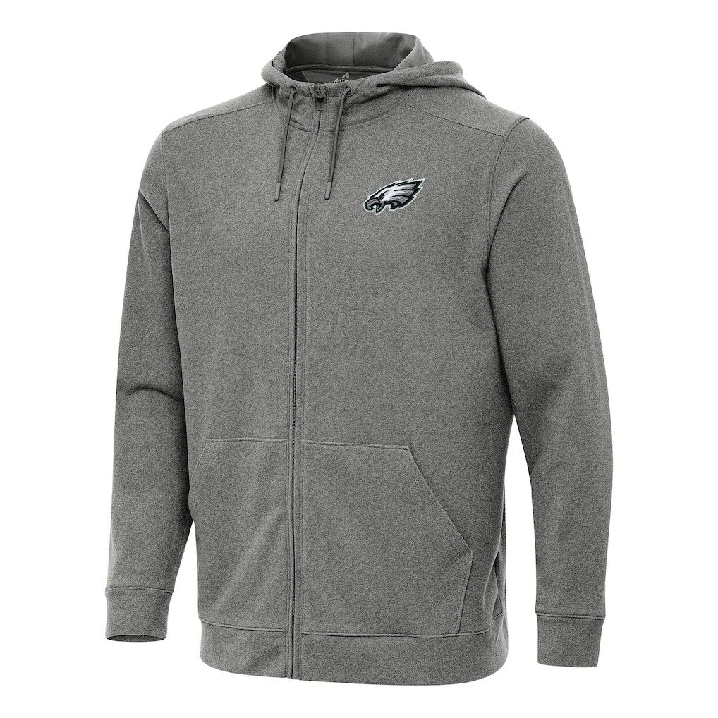 NFL Philadelphia Eagles Antigua Effortless Full-Zip Hoodie