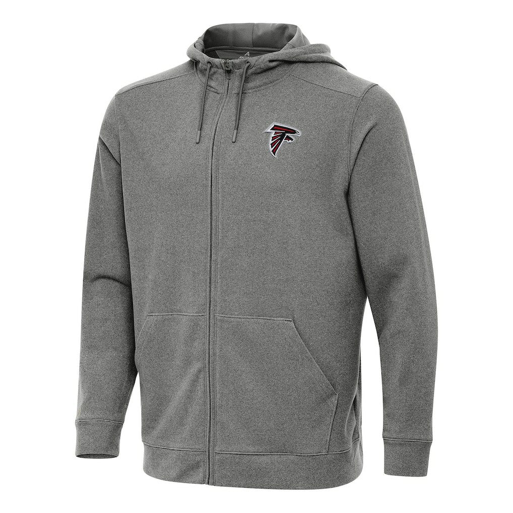 NFL Atlanta Falcons Antigua Effortless Full-Zip Hoodie