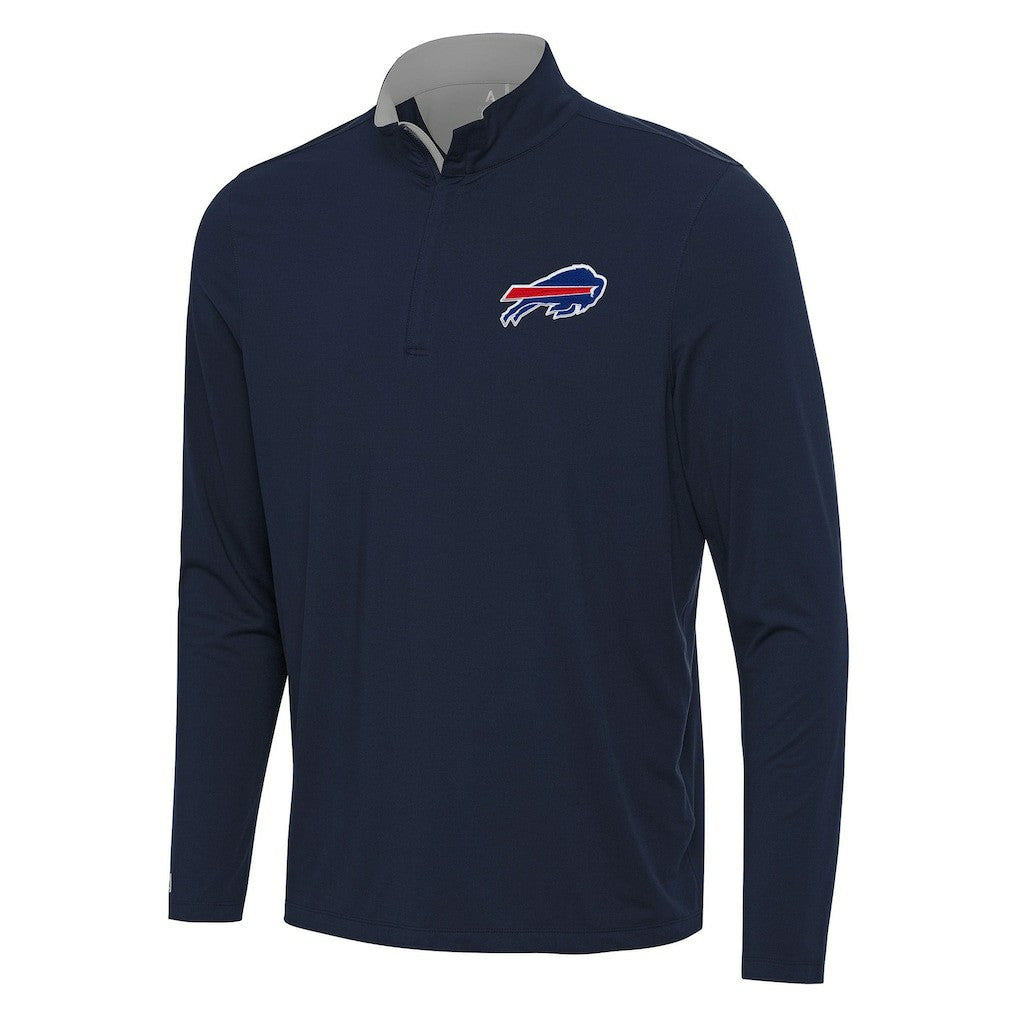 NFL Buffalo Bills Antigua Content Quarter-Zip Pullover Top