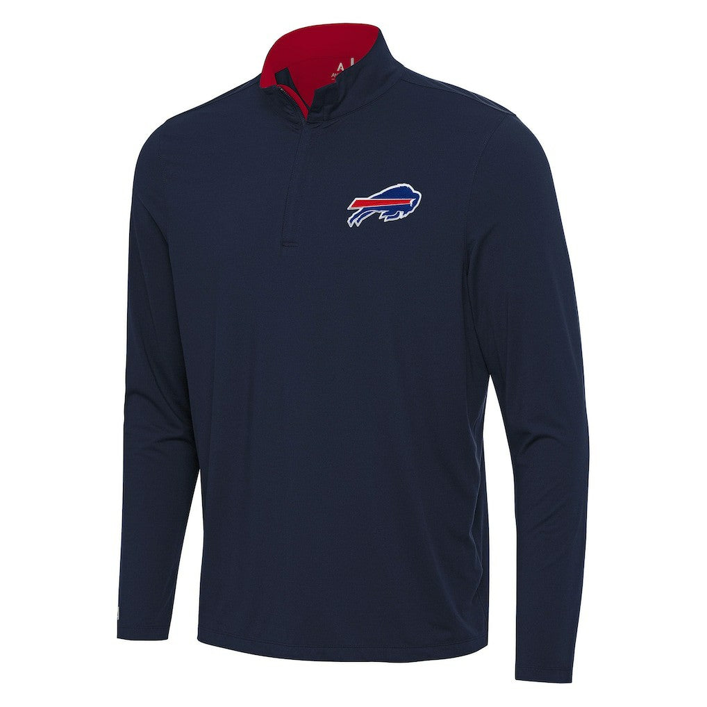 NFL Buffalo Bills Antigua Content Quarter-Zip Pullover Top
