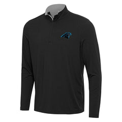 NFL Carolina Panthers Antigua Content Quarter-Zip Pullover Top