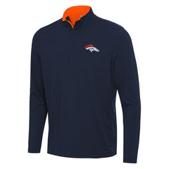 NFL Denver Broncos Antigua Content Quarter-Zip Pullover Top