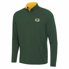 NFL Green Bay Packers Antigua Content Quarter-Zip Pullover Top