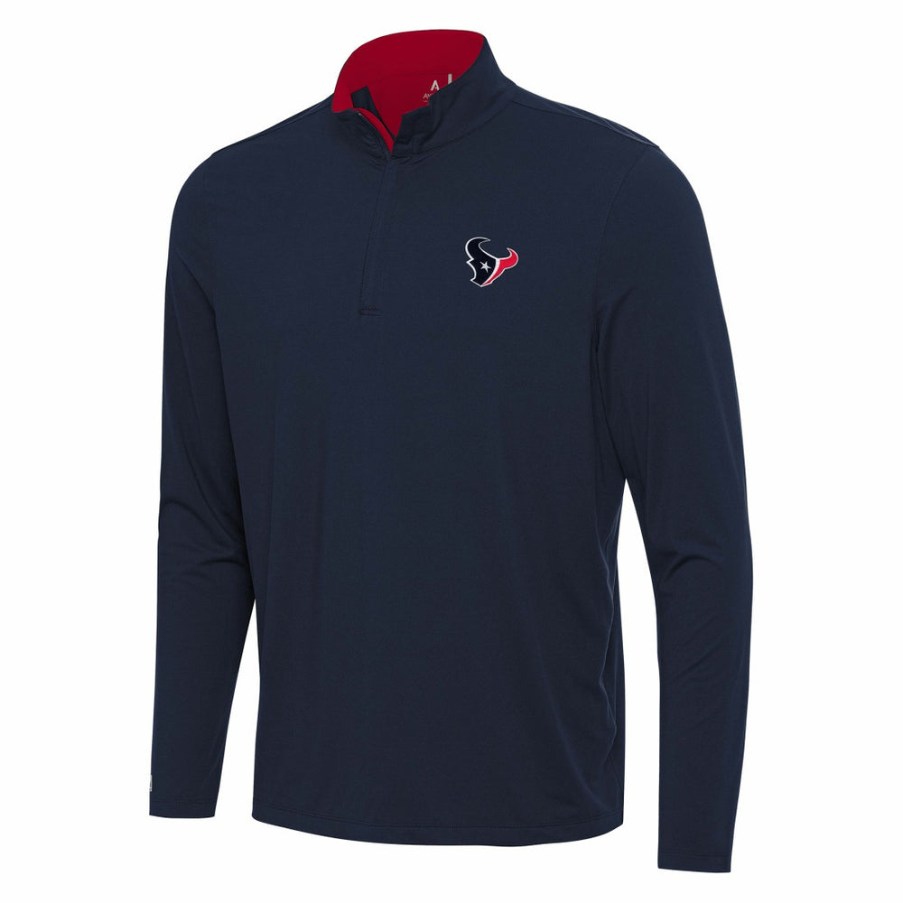 NFL Houston Texans Antigua Content Quarter-Zip Pullover Top