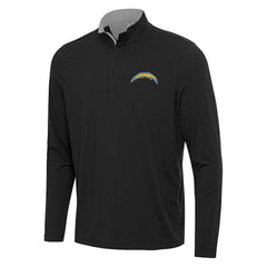 NFL Los Angeles Chargers Antigua Content Quarter-Zip Pullover Top
