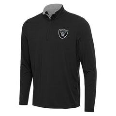 NFL Las Vegas Raiders Antigua Content Quarter-Zip Pullover Top