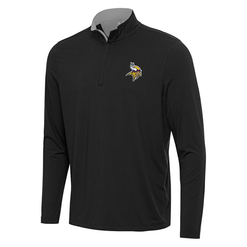 NFL Minnesota Vikings Antigua Content Quarter-Zip Pullover Top