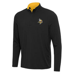 NFL Minnesota Vikings Antigua Content Quarter-Zip Pullover Top