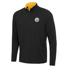 NFL Pittsburgh Steelers Antigua Content Quarter-Zip Pullover Top