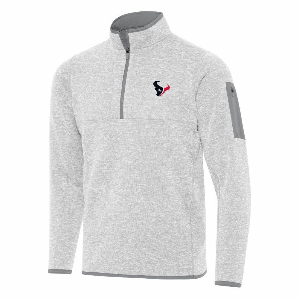NFL Houston Texans Antigua Fortune Quarter-Zip Pullover Jacket