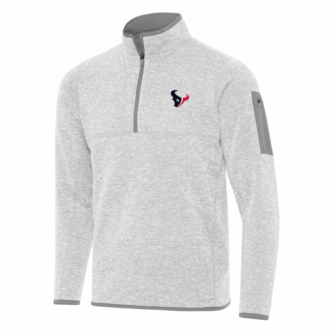 NFL Houston Texans Antigua Fortune Quarter-Zip Pullover Jacket