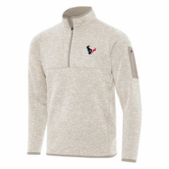 NFL Houston Texans Antigua Fortune Quarter-Zip Pullover Jacket