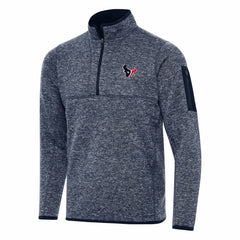 NFL Houston Texans Antigua Fortune Quarter-Zip Pullover Jacket