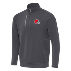 NFL Cleveland Browns Antigua Generation Quarter-Zip Pullover Top