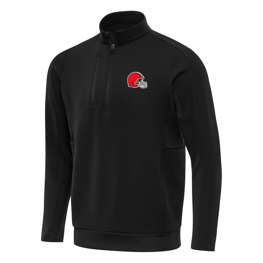 NFL Cleveland Browns Antigua Generation Quarter-Zip Pullover Top