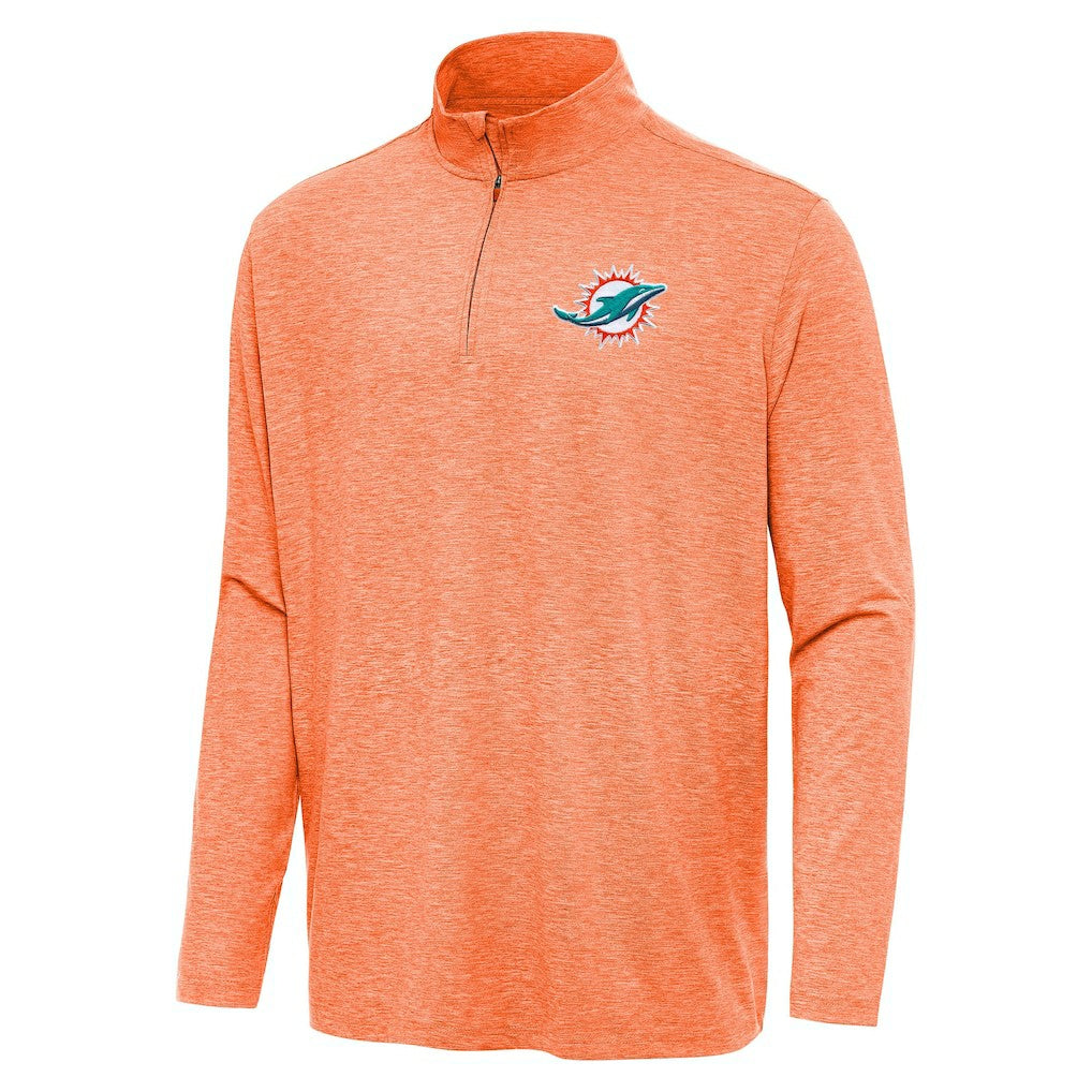 NFL Miami Dolphins Antigua Hunk Quarter-Zip Jacket