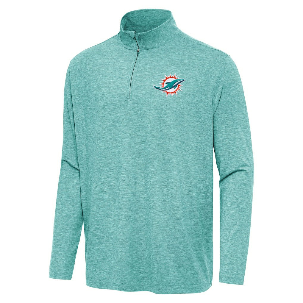 NFL Miami Dolphins Antigua Hunk Quarter-Zip Jacket