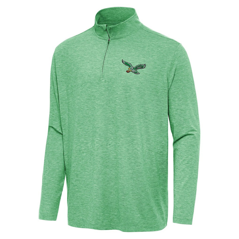 NFL Philadelphia Eagles Antigua Hunk Quarter-Zip Jacket