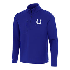 NFL Indianapolis Colts Antigua Insider Quarter-Zip Pullover Top