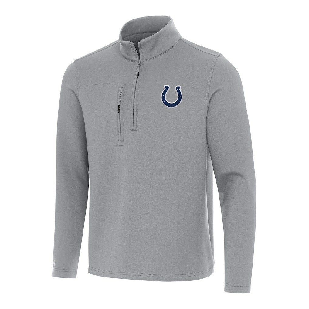 NFL Indianapolis Colts Antigua Insider Quarter-Zip Pullover Top