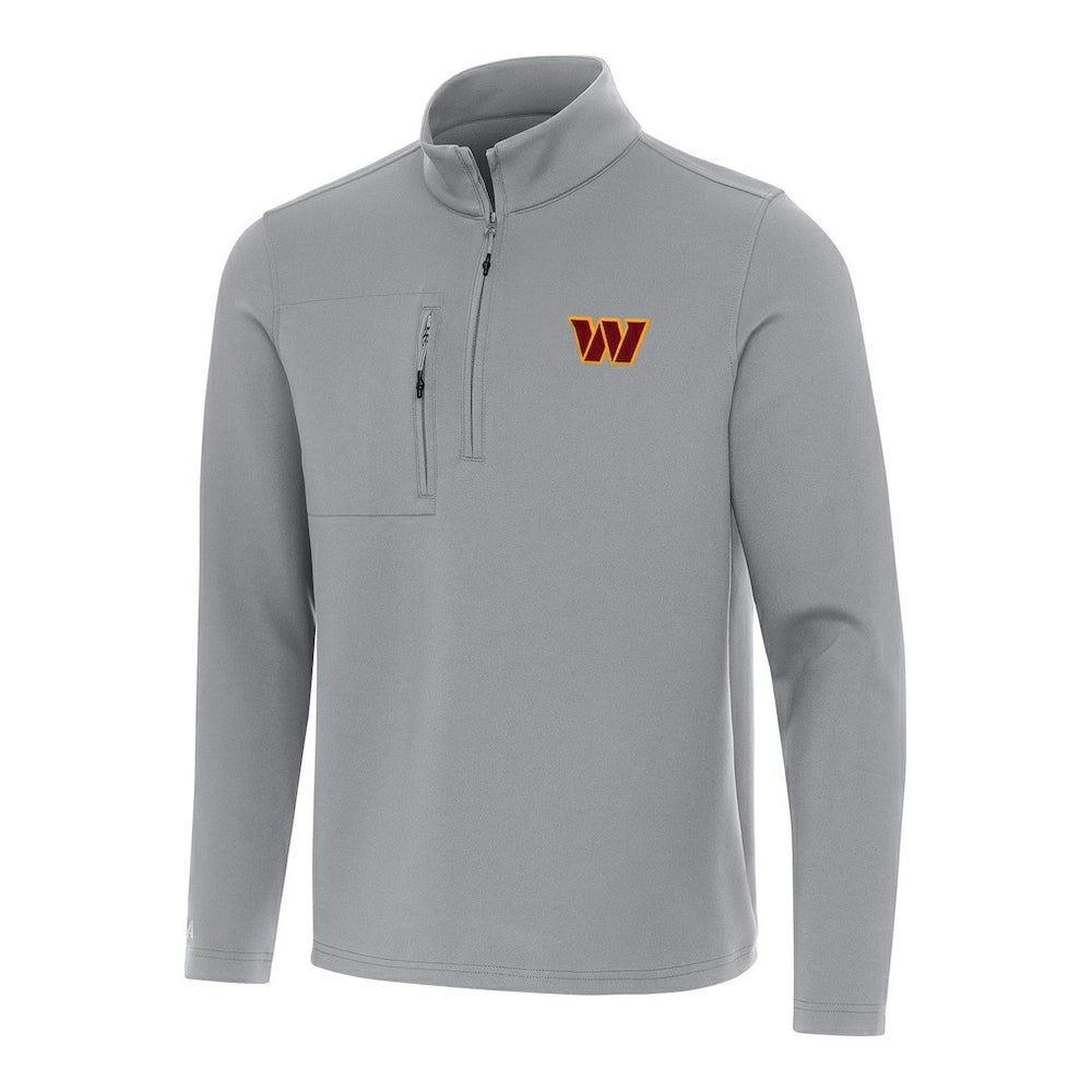 NFL Washington Commanders Antigua Insider Quarter-Zip Pullover Top
