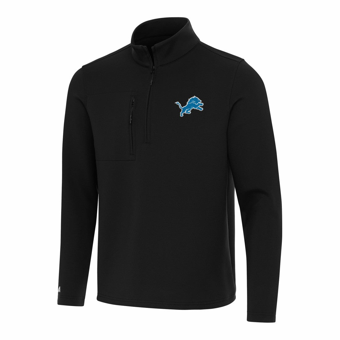 NFL Detroit Lions Antigua Insider Quarter-Zip Pullover Top