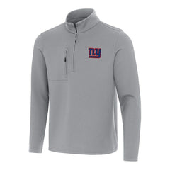 NFL New York Giants Antigua Insider Quarter-Zip Pullover Top