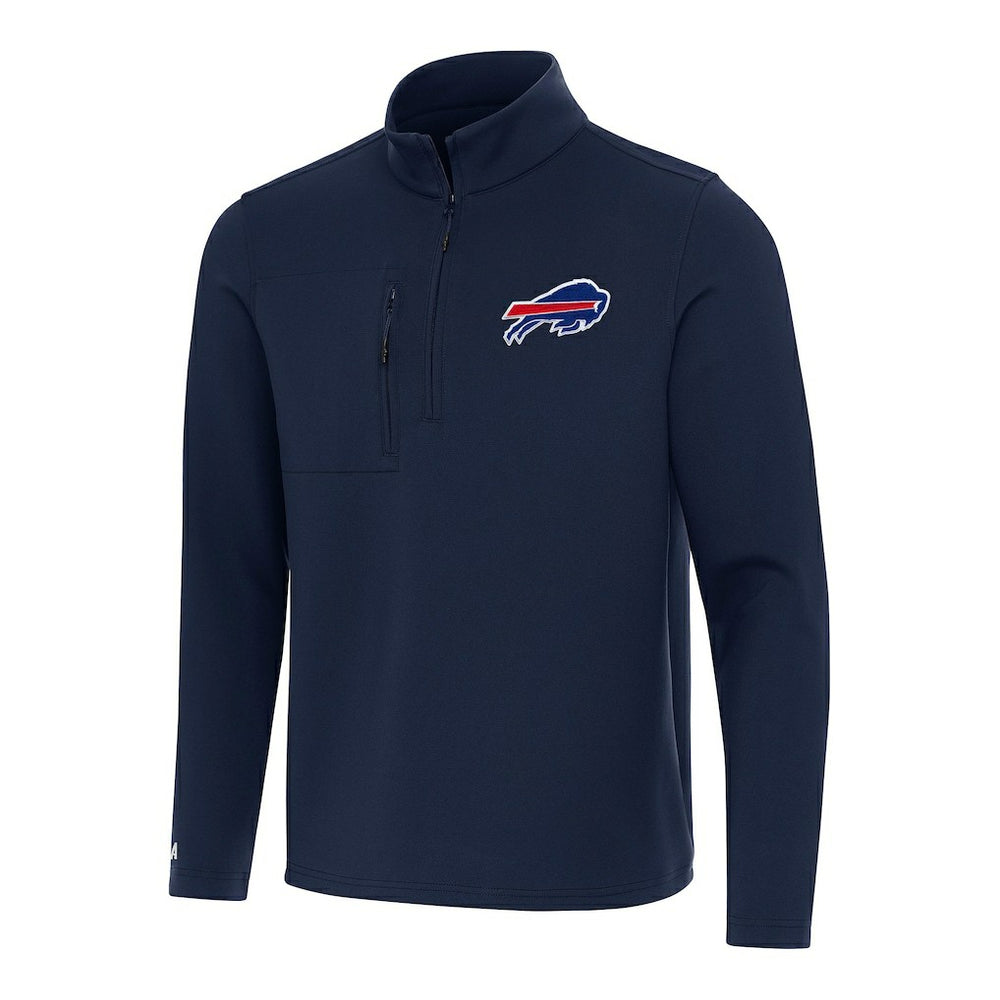 NFL Buffalo Bills Antigua Insider Quarter-Zip Pullover Top