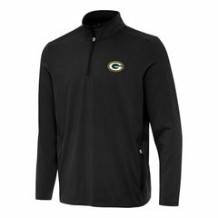 NFL Green Bay Packers Antigua Perilous Quarter-Zip Pullover Top