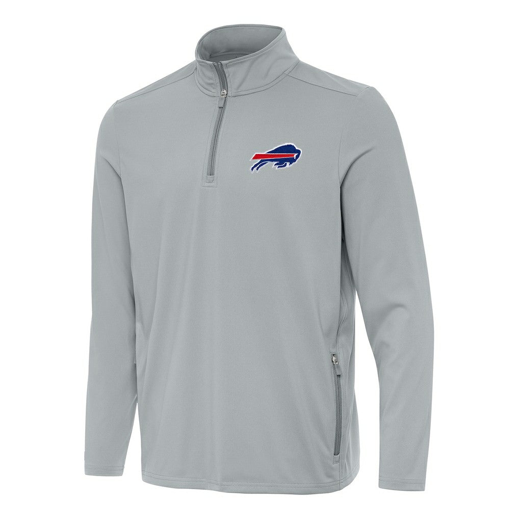 NFL Buffalo Bills Antigua Perilous Quarter-Zip Pullover Top