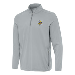 NFL Minnesota Vikings Antigua Perilous Quarter-Zip Pullover Top