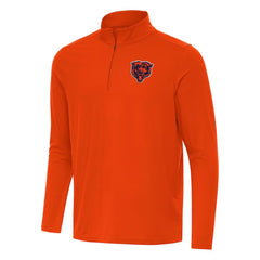 NFL Chicago Bears Antigua Intent Quarter-Zip Pullover Top