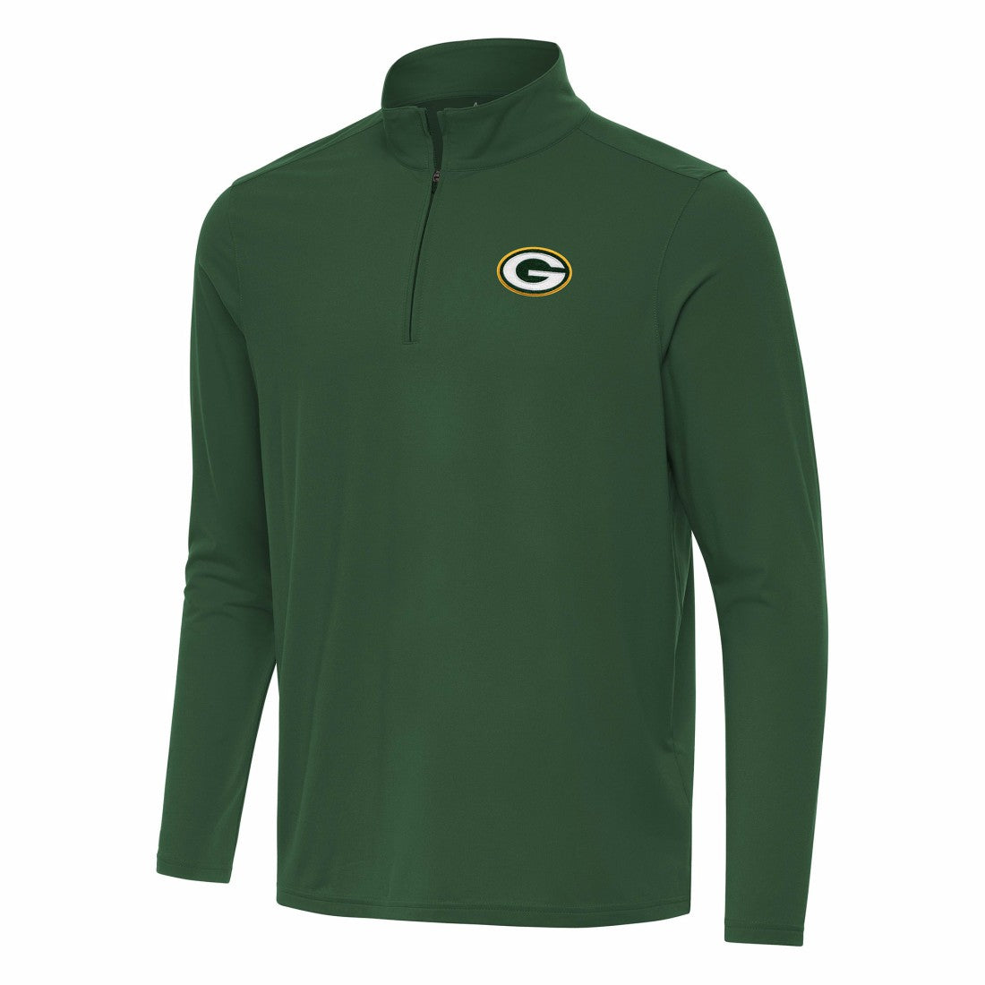 NFL Green Bay Packers Antigua Intent Quarter-Zip Pullover Top