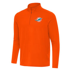 NFL Miami Dolphins Antigua Intent Quarter-Zip Pullover Top