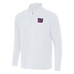 NFL New York Giants Antigua Intent Quarter-Zip Pullover Top