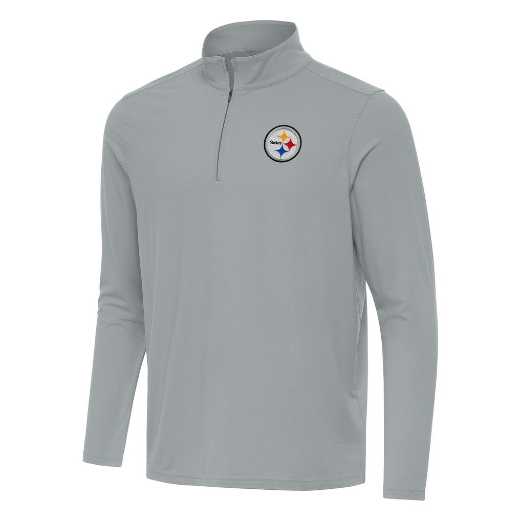 NFL Pittsburgh Steelers Antigua Intent Quarter-Zip Pullover Top