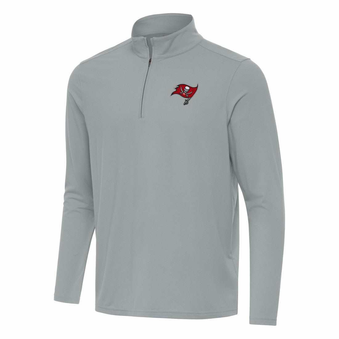 NFL Tampa Bay Buccaneers Antigua Intent Quarter-Zip Pullover Top