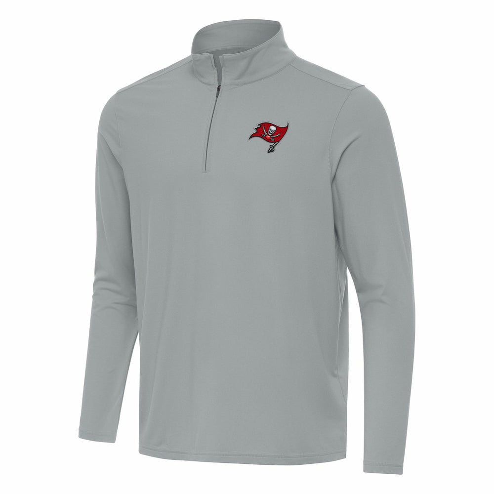 NFL Tampa Bay Buccaneers Antigua Intent Quarter-Zip Pullover Top