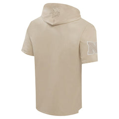 NFL Minnesota Vikings Pro Standard Neutrals Capsule Short Sleeve Pullover Hoodie