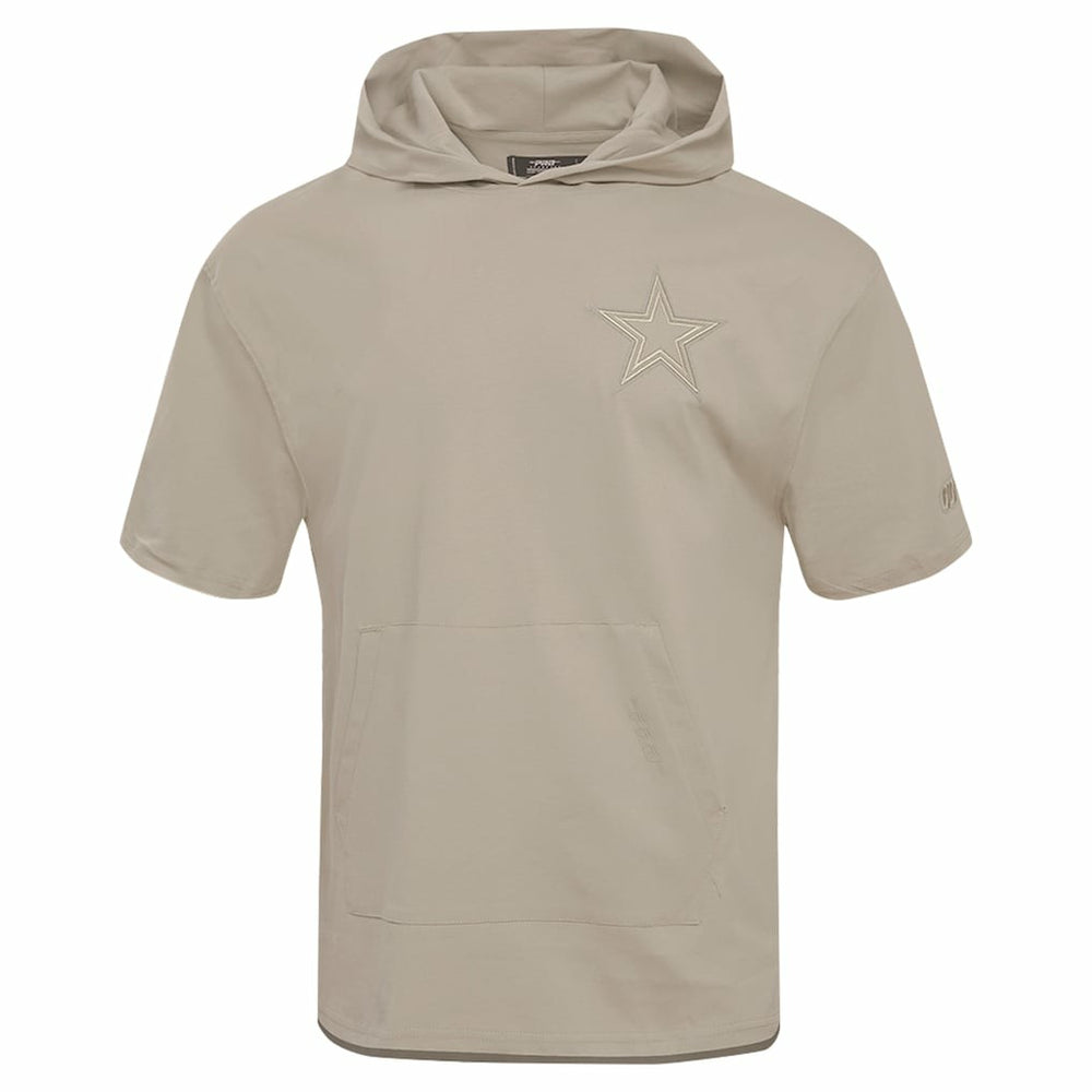 NFL Dallas Cowboys Pro Standard Neutrals Capsule Short Sleeve Pullover Hoodie
