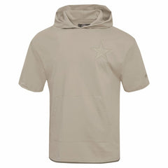 NFL Dallas Cowboys Pro Standard Neutrals Capsule Short Sleeve Pullover Hoodie