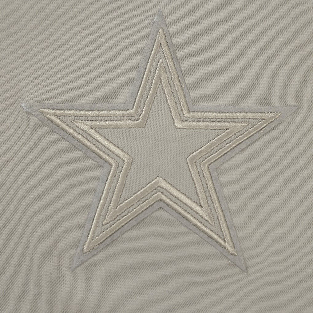 NFL Dallas Cowboys Pro Standard Neutrals Capsule Short Sleeve Pullover Hoodie