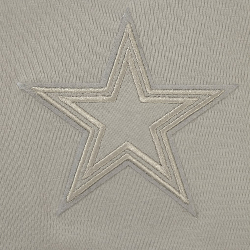 NFL Dallas Cowboys Pro Standard Neutrals Capsule Short Sleeve Pullover Hoodie