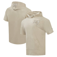 NFL Tampa Bay Buccaneers Pro Standard Neutrals Capsule Short Sleeve Pullover Hoodie