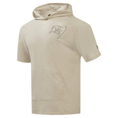 NFL Tampa Bay Buccaneers Pro Standard Neutrals Capsule Short Sleeve Pullover Hoodie