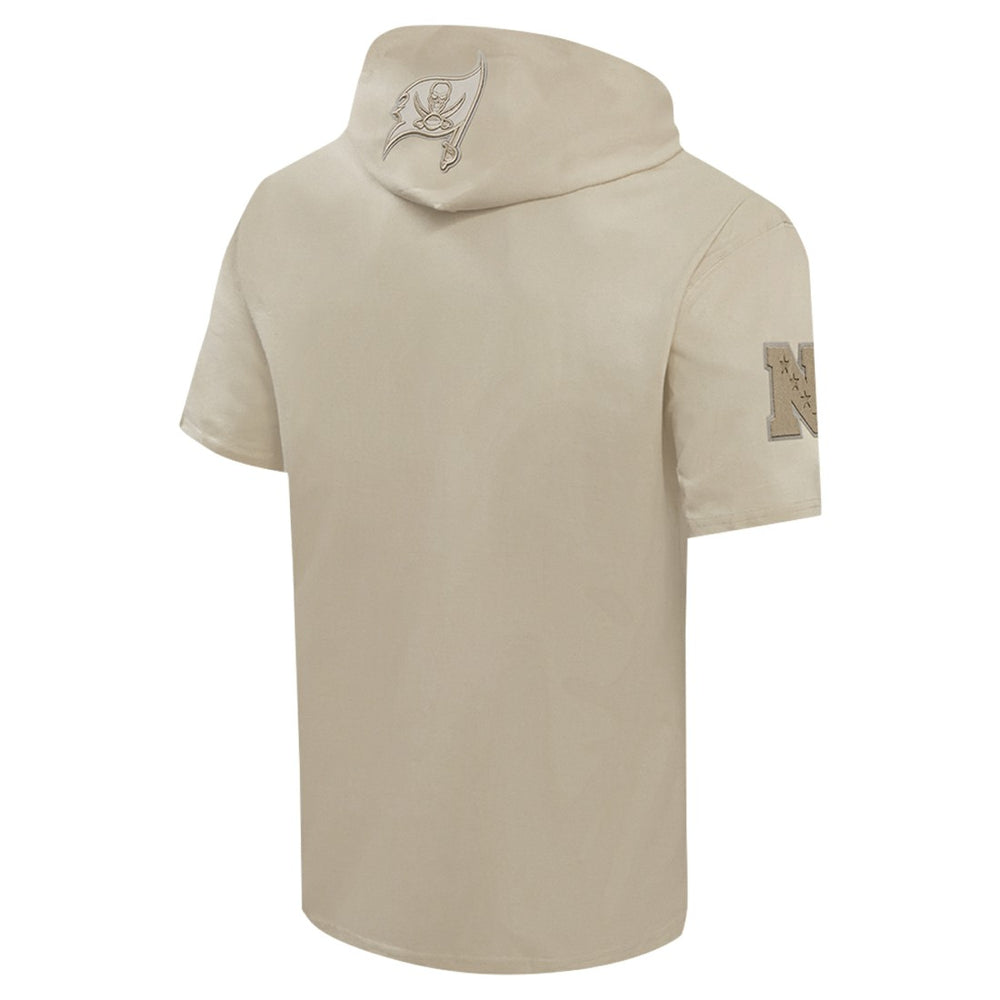 NFL Tampa Bay Buccaneers Pro Standard Neutrals Capsule Short Sleeve Pullover Hoodie
