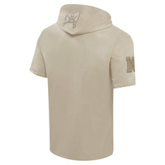 NFL Tampa Bay Buccaneers Pro Standard Neutrals Capsule Short Sleeve Pullover Hoodie