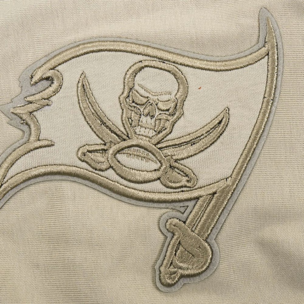 NFL Tampa Bay Buccaneers Pro Standard Neutrals Capsule Short Sleeve Pullover Hoodie