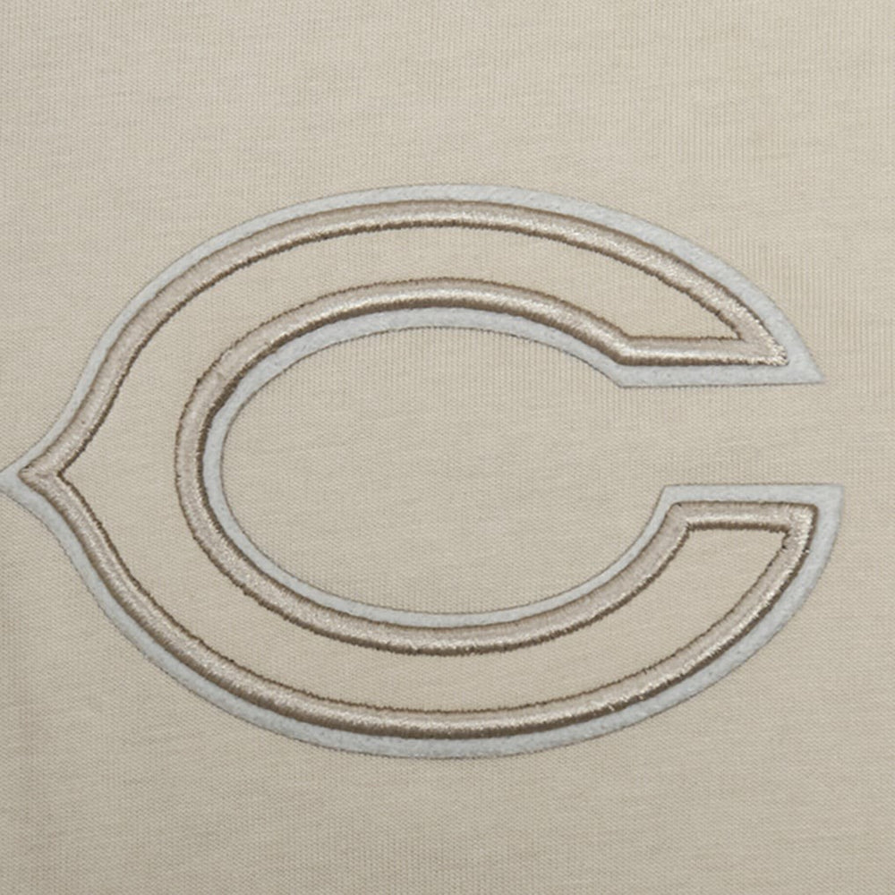 NFL Chicago Bears Pro Standard Neutrals Capsule Short Sleeve Pullover Hoodie