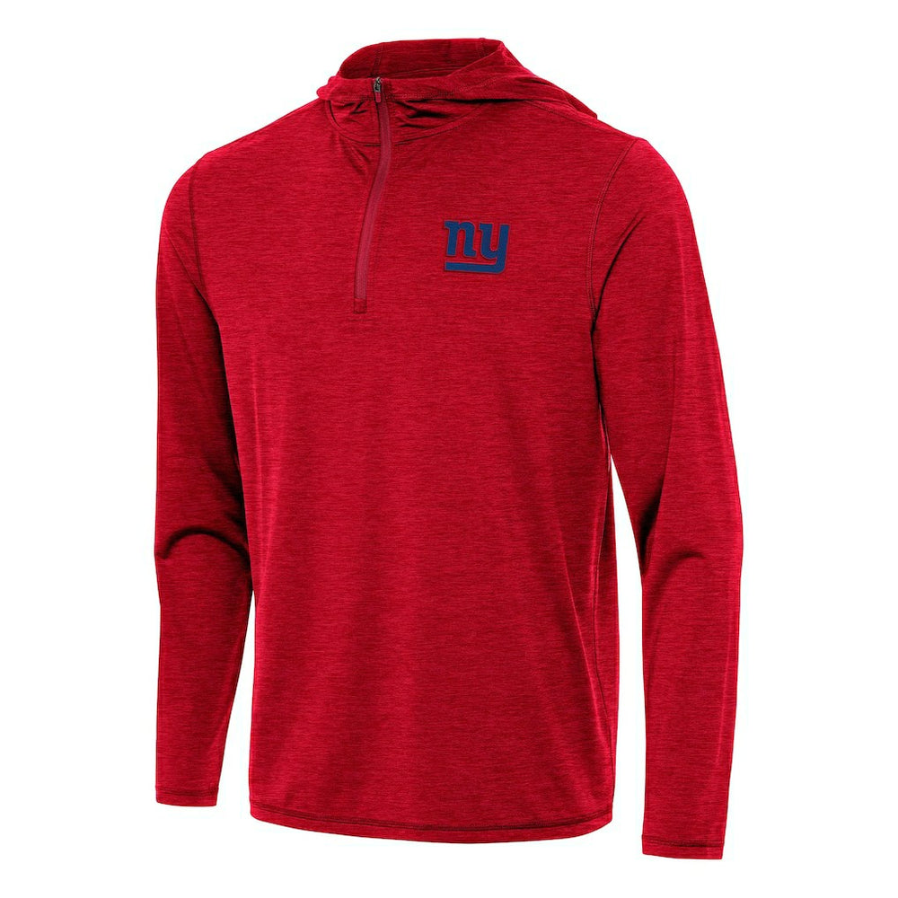 NFL New York Giants Antigua Tidy Quarter-Zip Pullover Hoodie
